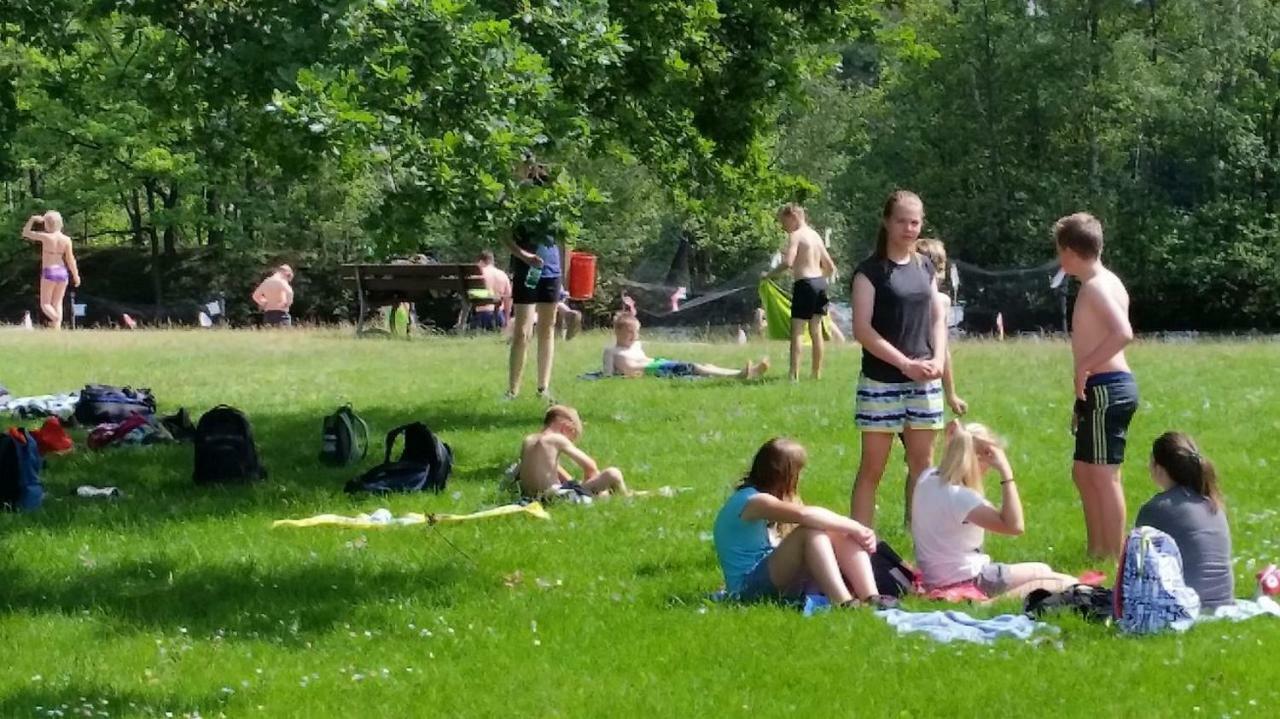 Campingplatz Blauer See Lünne Buitenkant foto